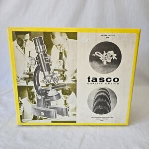 VTG Tasco Microscope Kit 750X KZ #970 Zoom Scout Japan ***Not a Complete Kit***
